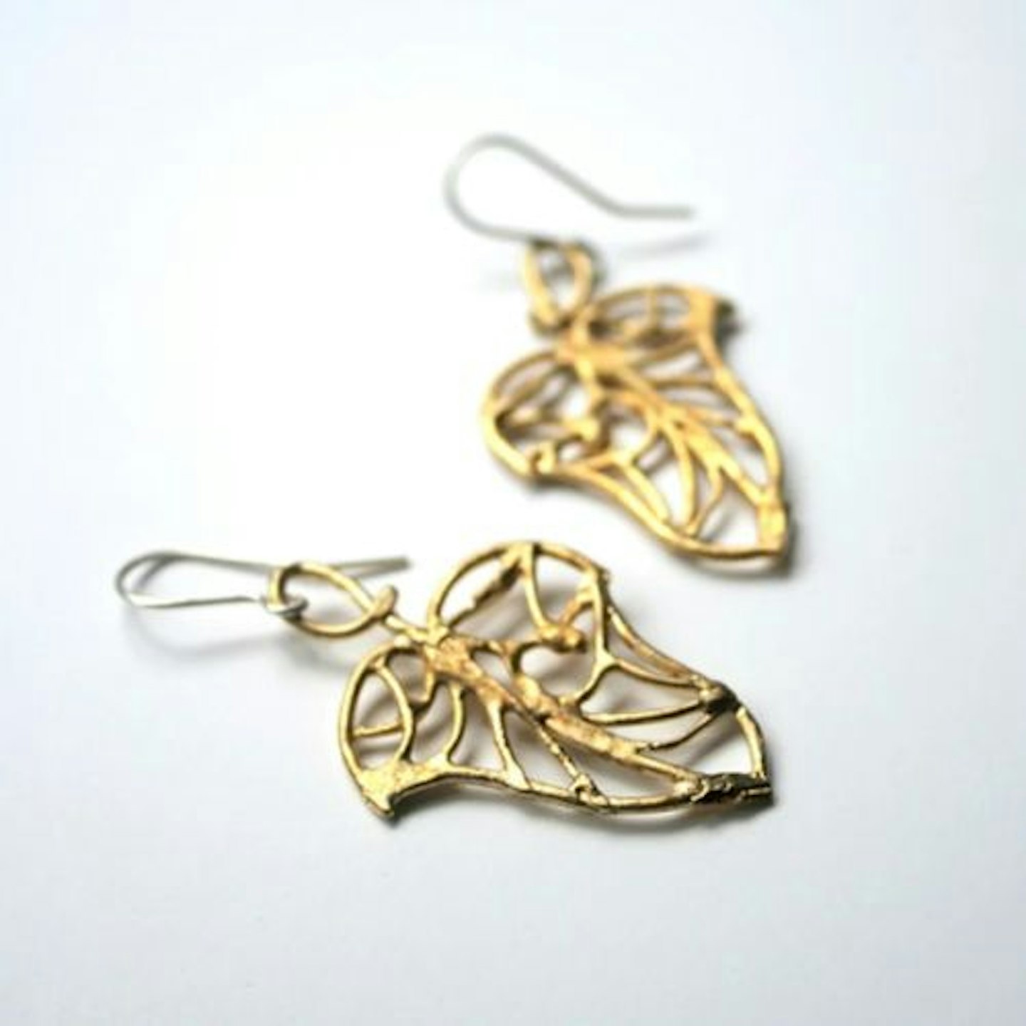 LA Jewellery Petite Ivy Recycled Brass Earrings