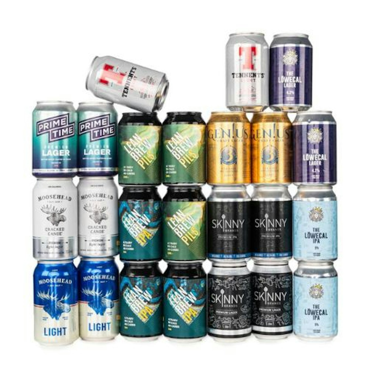 Mixed Low Carb Beer Case 24 Pack