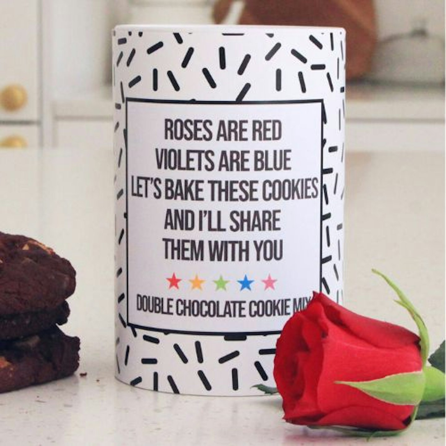 Personalised Valentine Cookie Mix