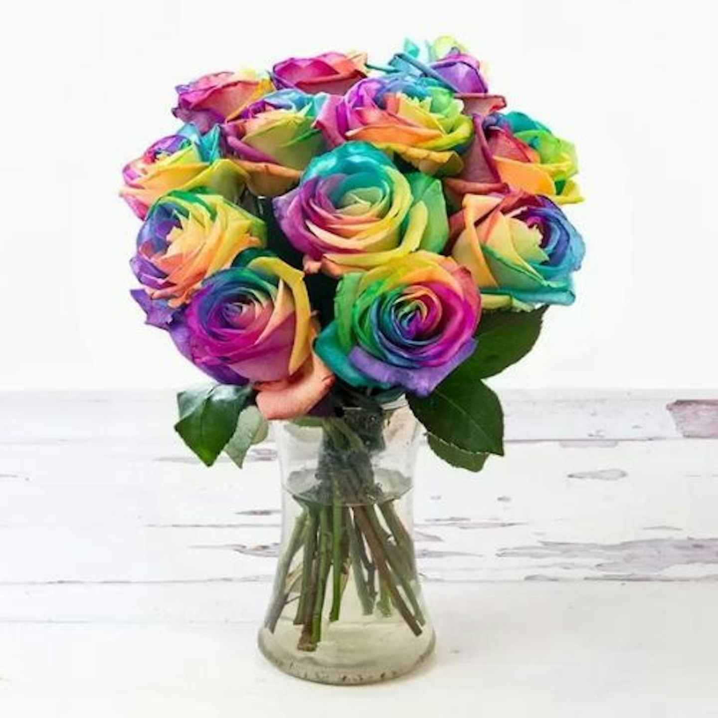 Rainbow Roses