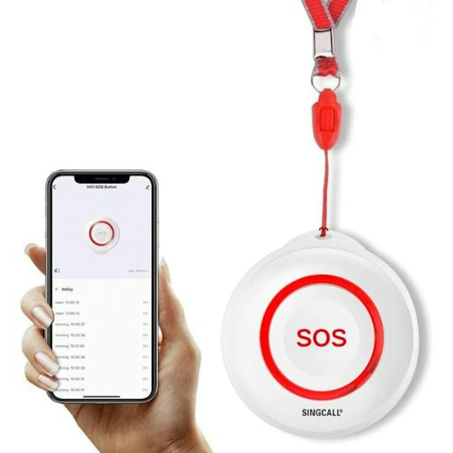 SINGCALL Tuya Wifi Smart SOS Emergency Button Alarm