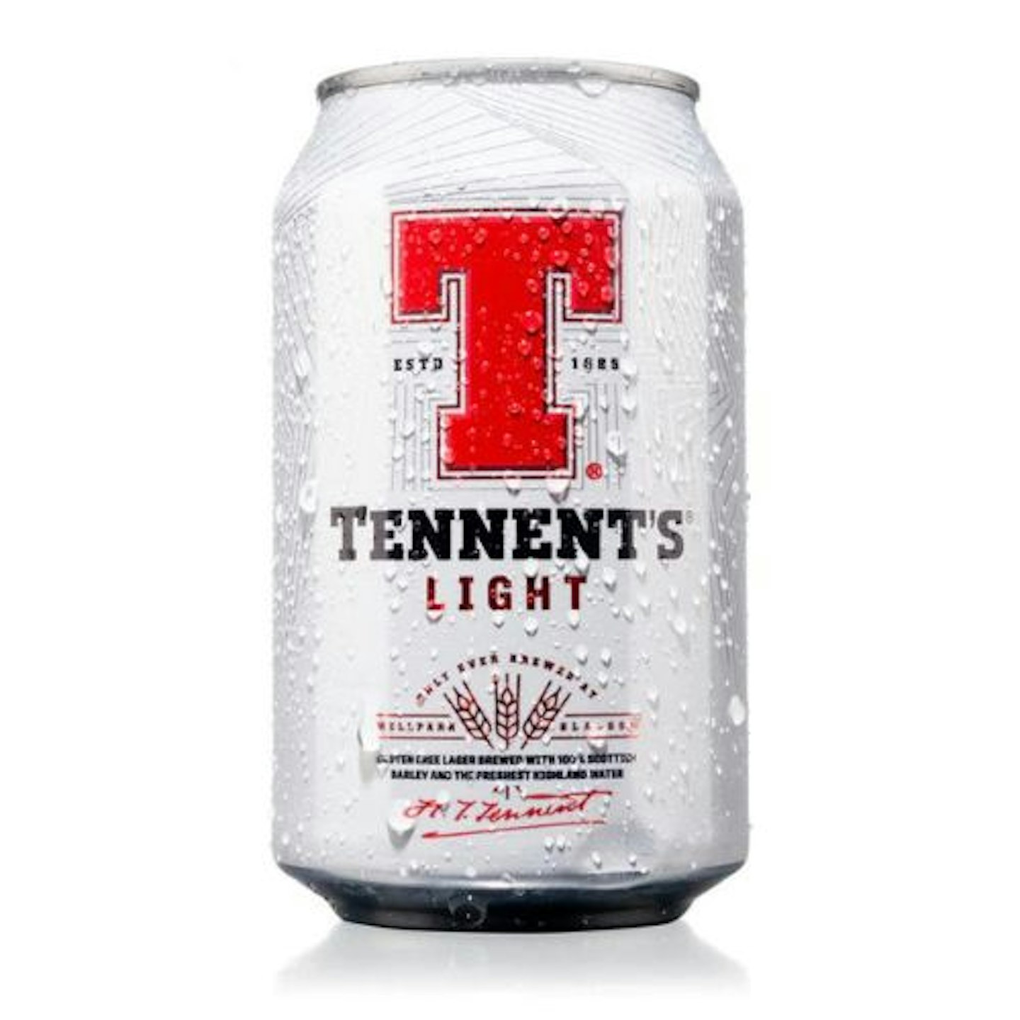 Tennents Light Lager Cans