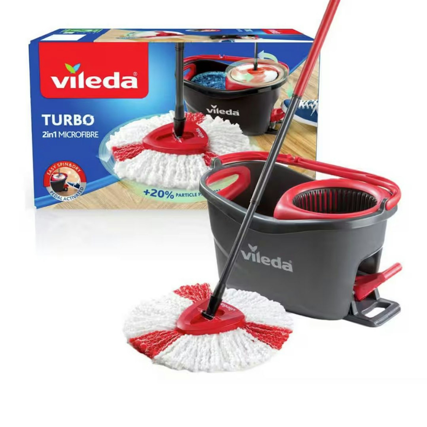 The best Argos deals: Vileda Easy Wring and Clean Turbo Spin Mop and Bucket Set