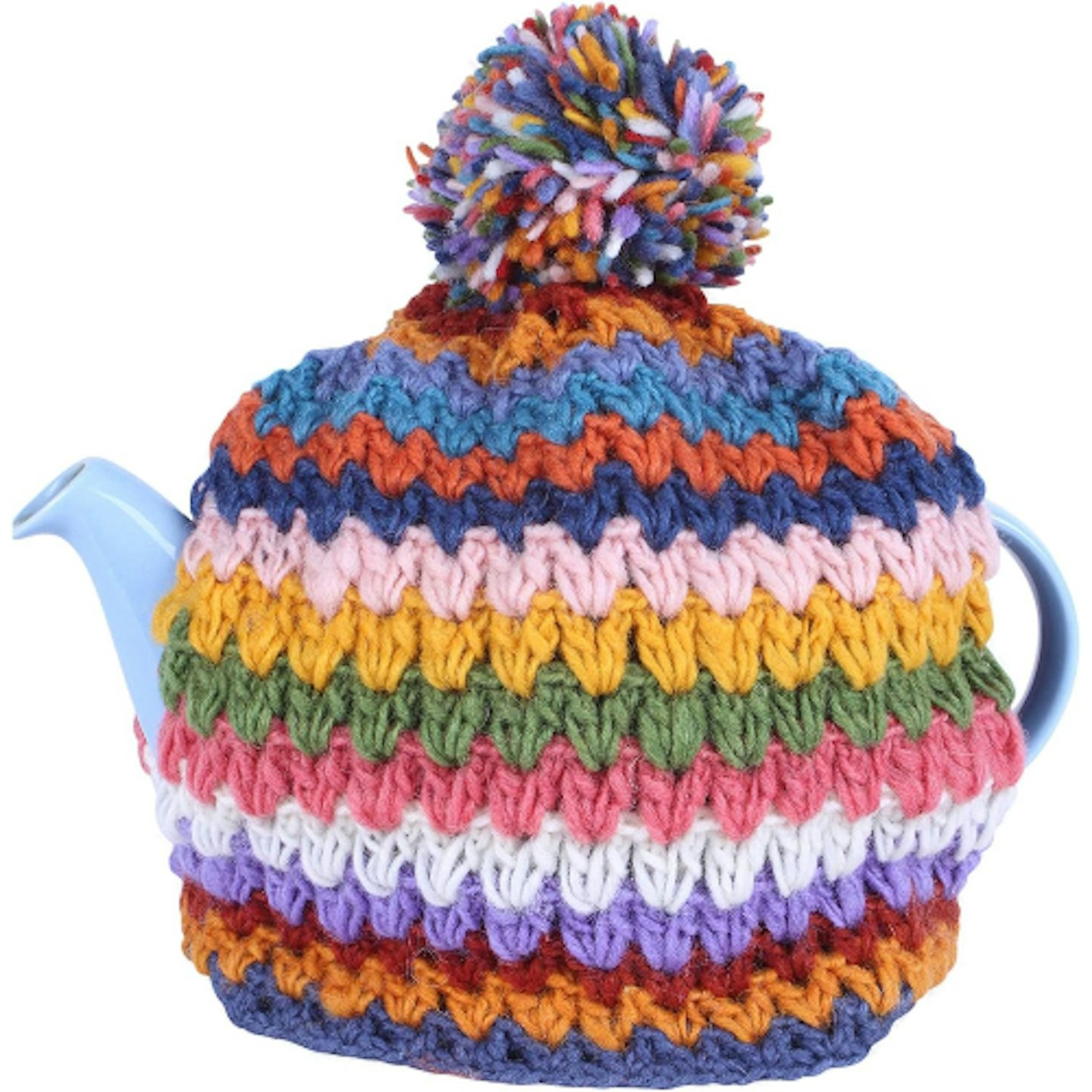Knitted tea cosy 