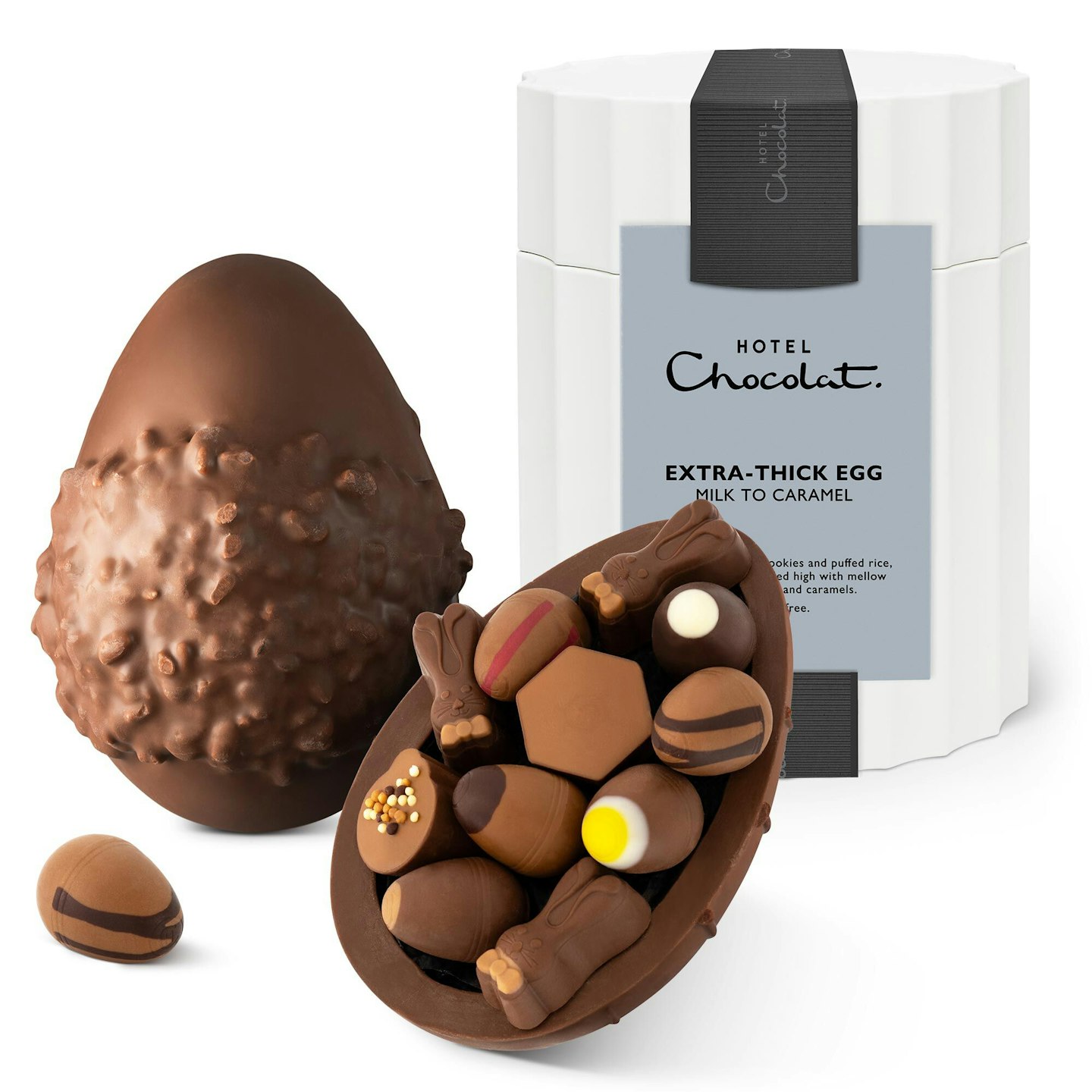 Hotel Chocolate Extra-Thick Easter Egg – Milk to Caramel