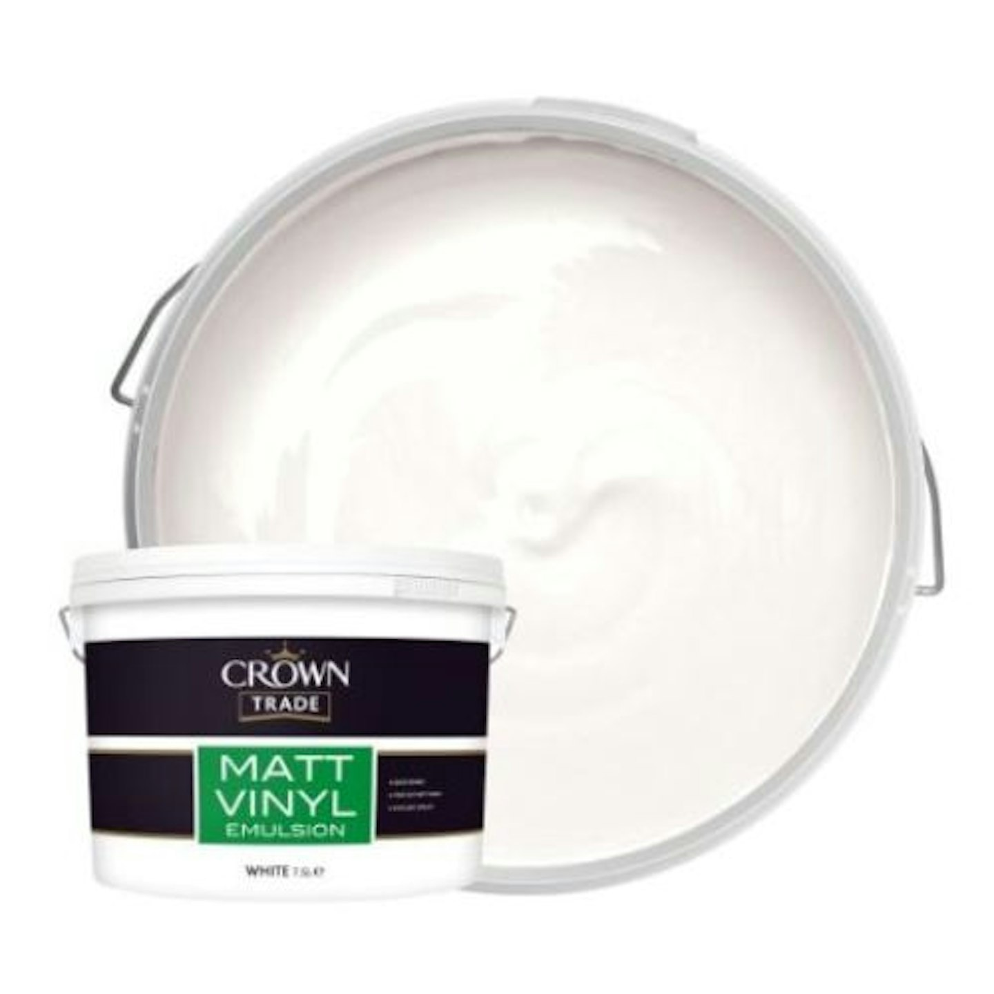Crown Trade Vinyl Emulsion Paint - White