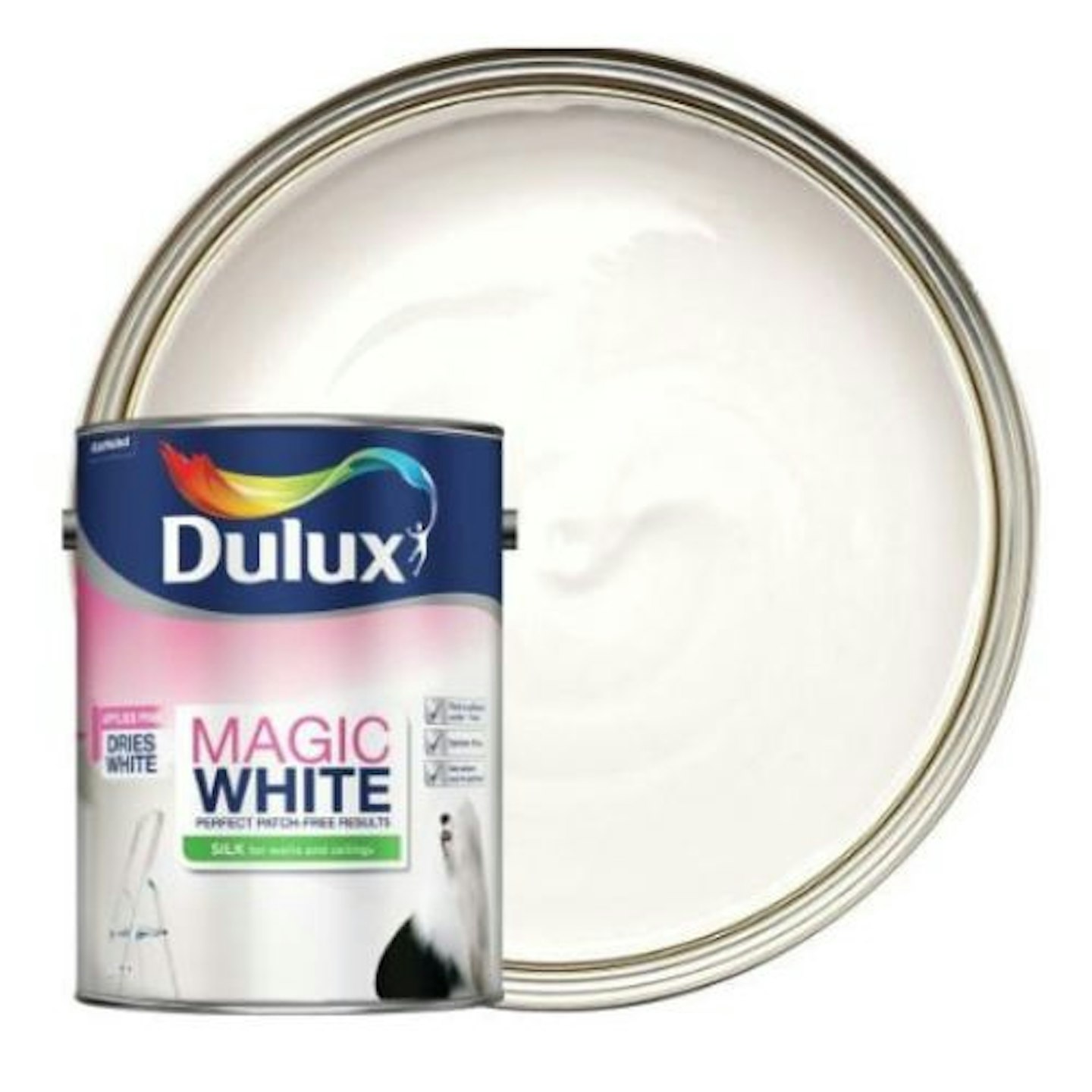 Dulux Magic White Silk Pure Brilliant White