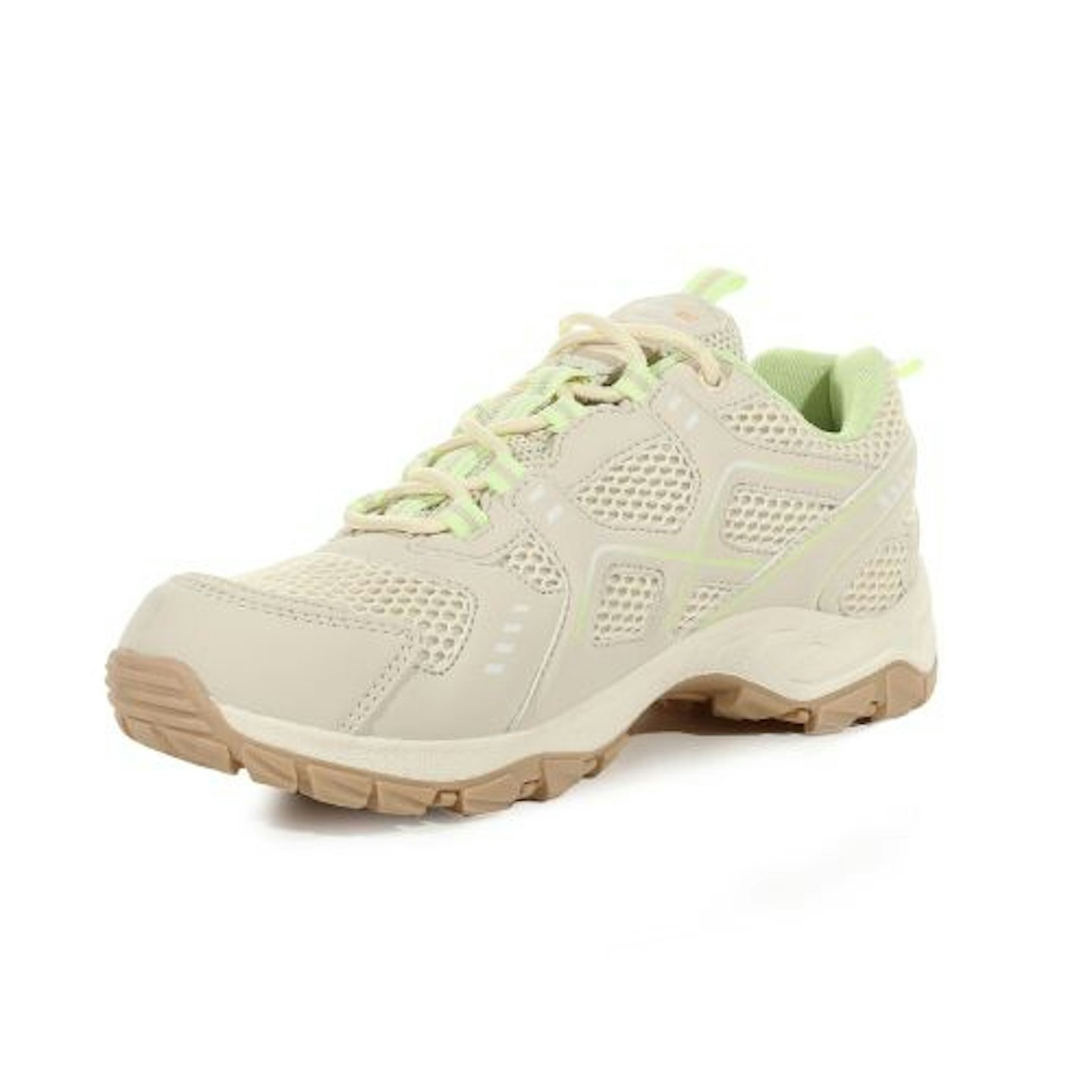 Lady Vendeavour Walking Shoes | Barley White Lime Cream
