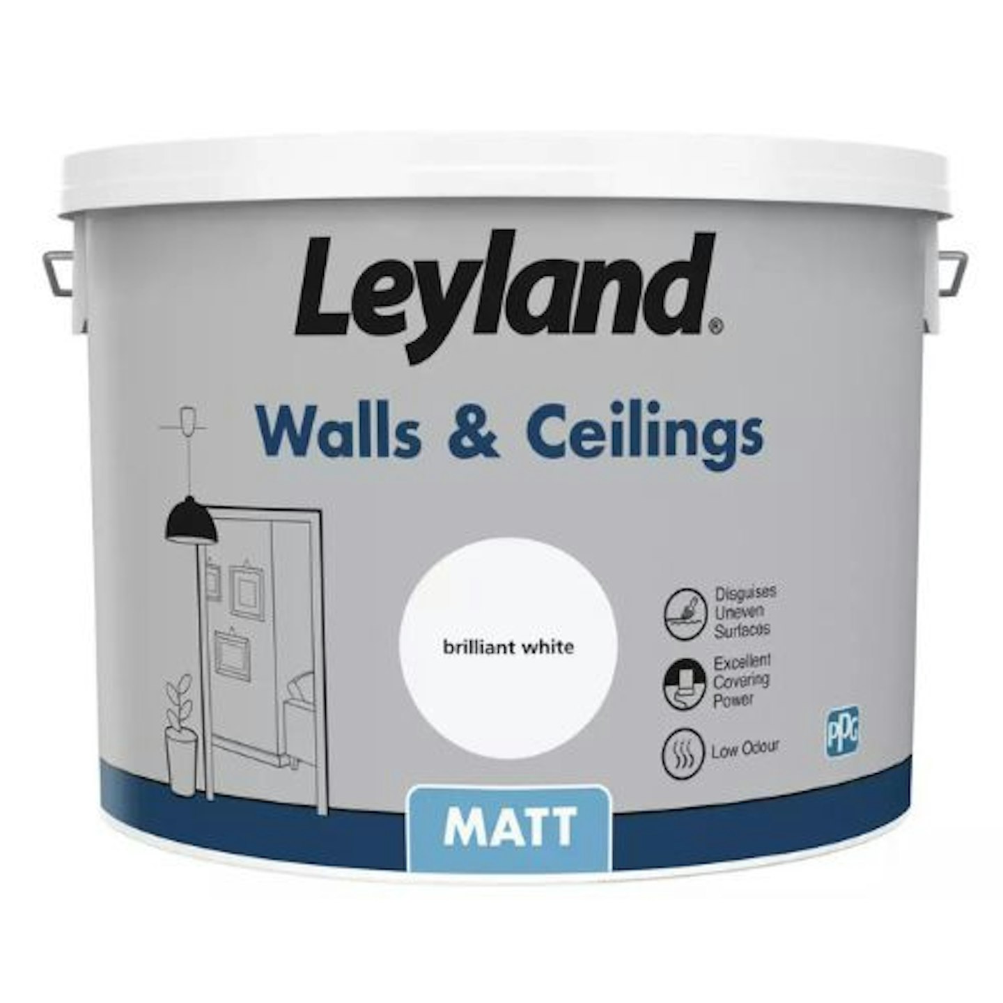 Leyland Wall Matt Emulsion Paint 10L