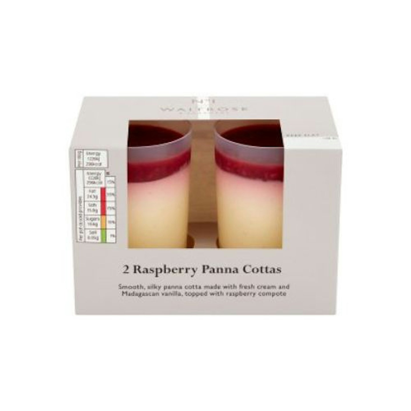 No.1 2 Raspberry Panna Cotta