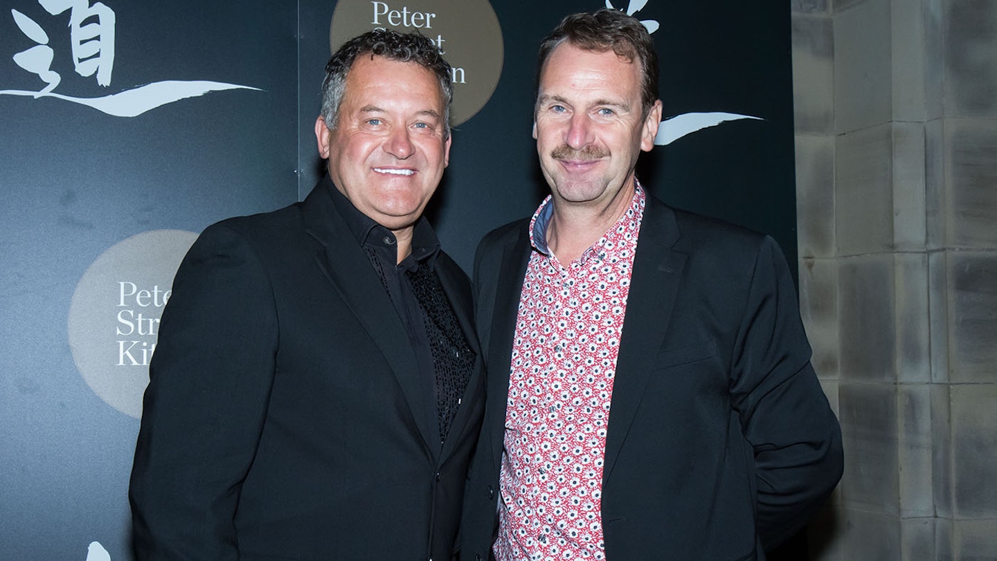 Paul Burrell with husband