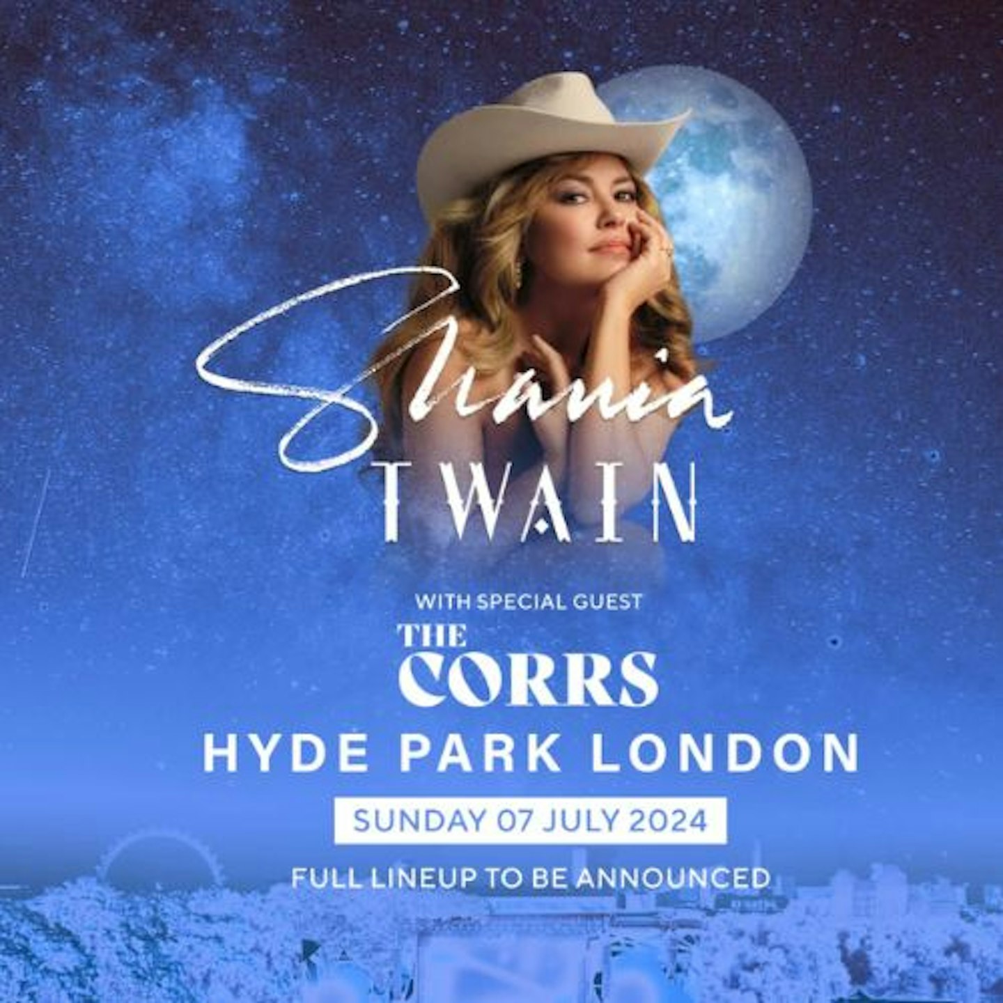 Shania Twain tickets UK - BST Hyde Park