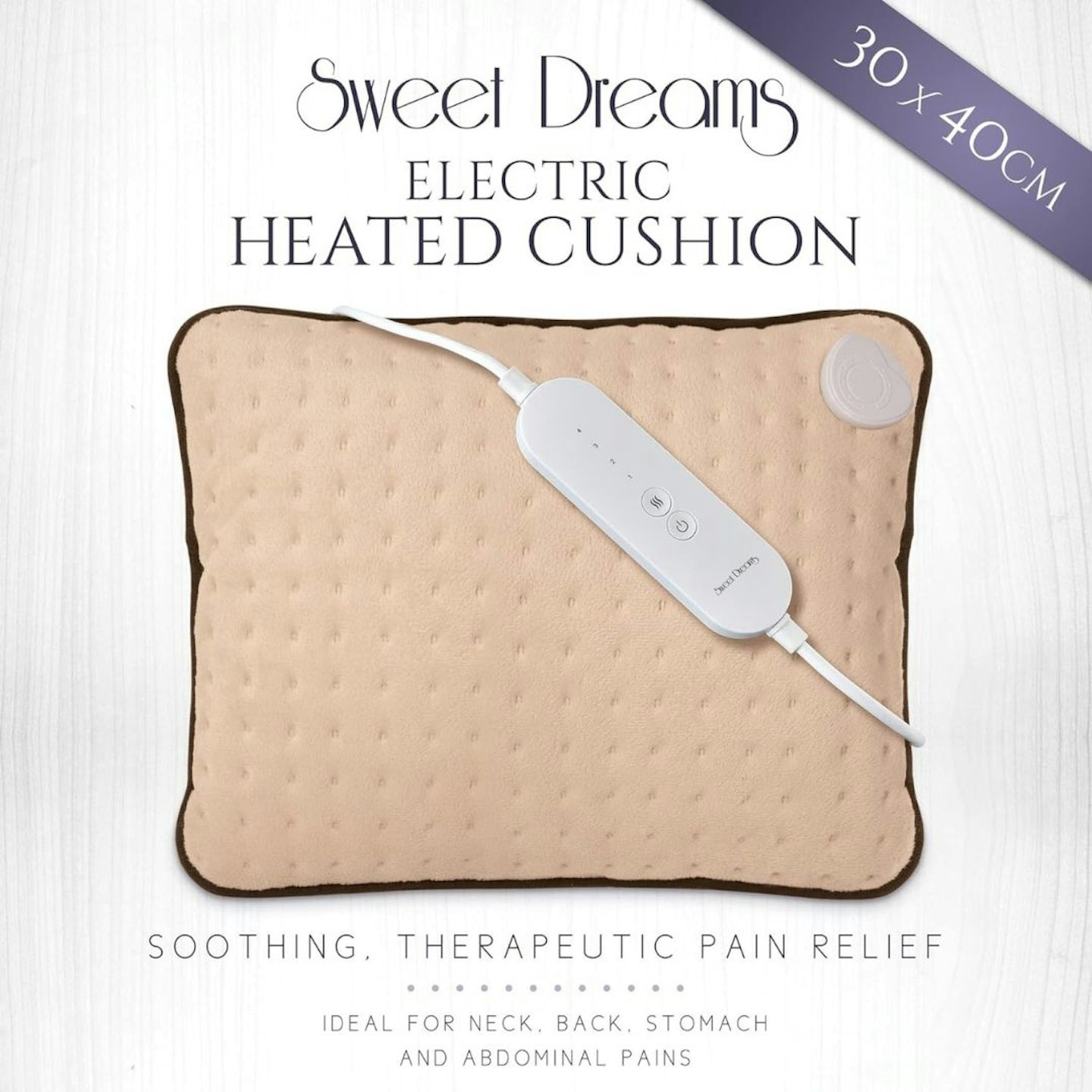 Sweet Dreams Heated Cushion Pillow Heat Pad