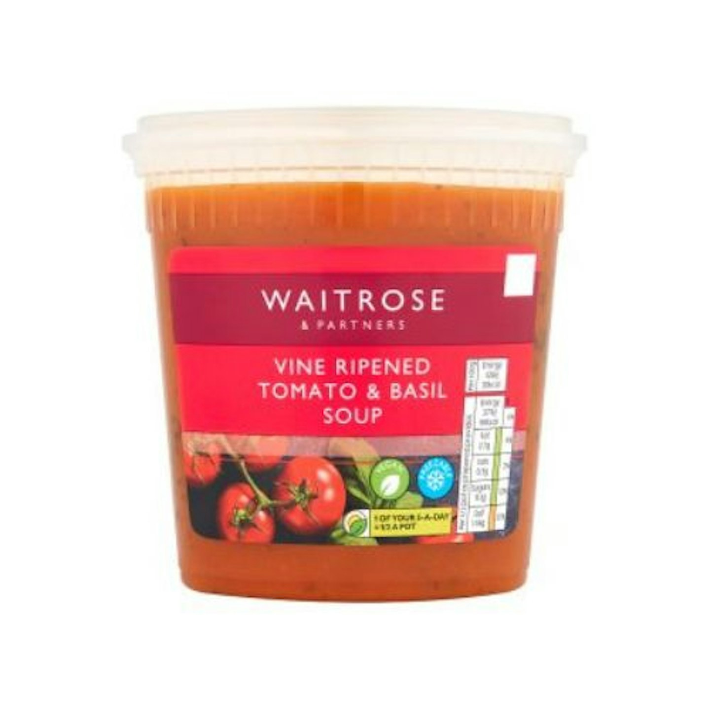 Waitrose Tomato & Fresh Basil Soup