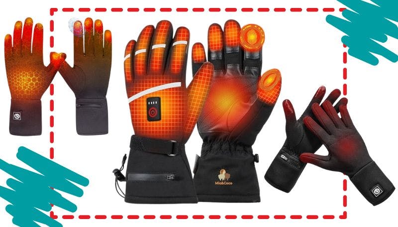 Heated Gloves For Men Women, Heated Hunting