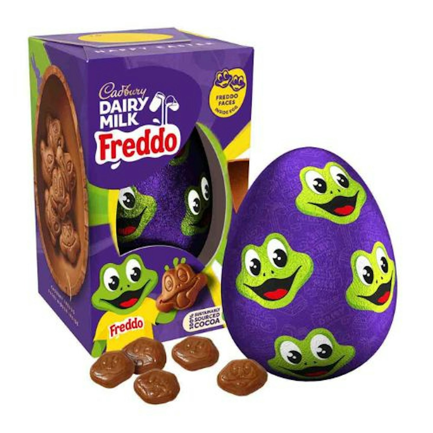 Cadbury Dairy Milk Freddo Faces Easter Egg