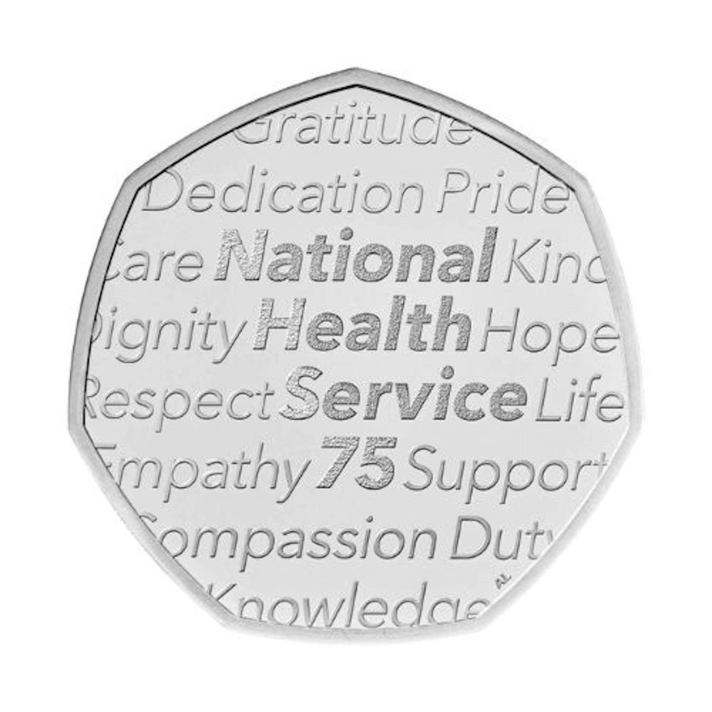 NHS 75th Anniversary 2023 UK 50p BU Coin