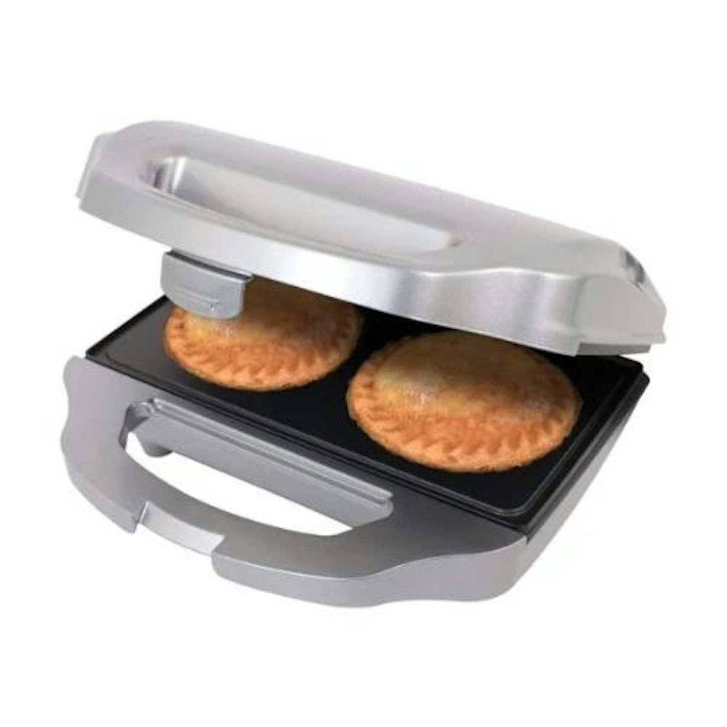 Quest 35970 700W Double Pie Maker - Silver/Black