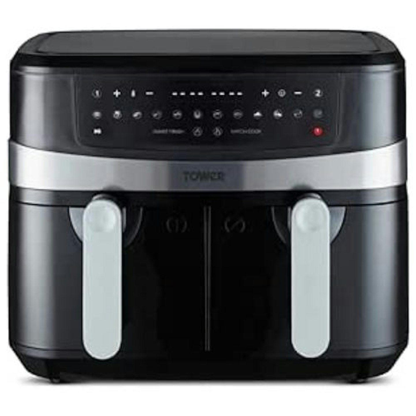 Tower T17088 Vortx 9L Duo Basket Air Fryer with Smart Finish