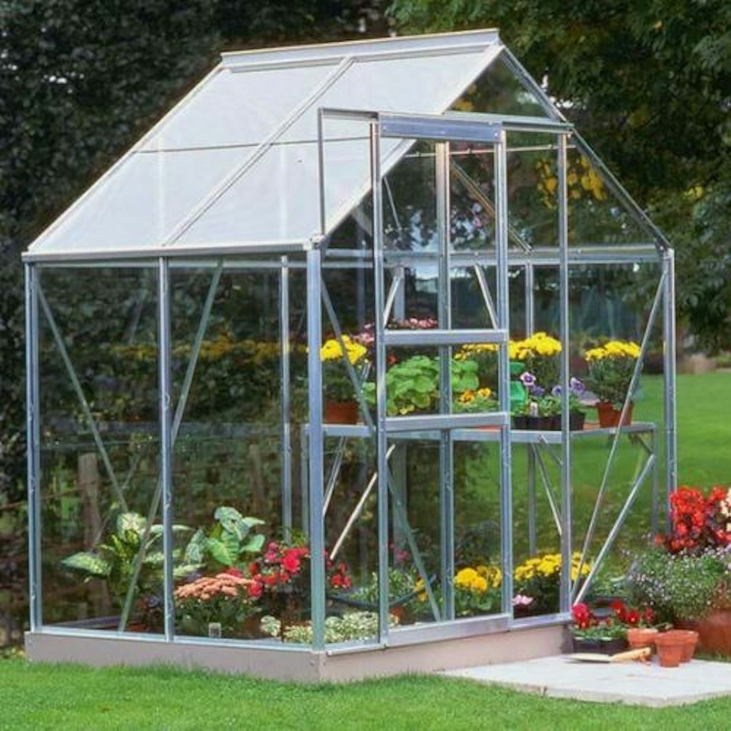 Halls Popular Freestanding Greenhouse
