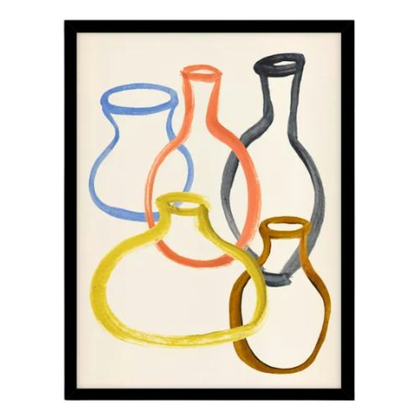 Annie Warren - 'Le Vase II' Framed Print