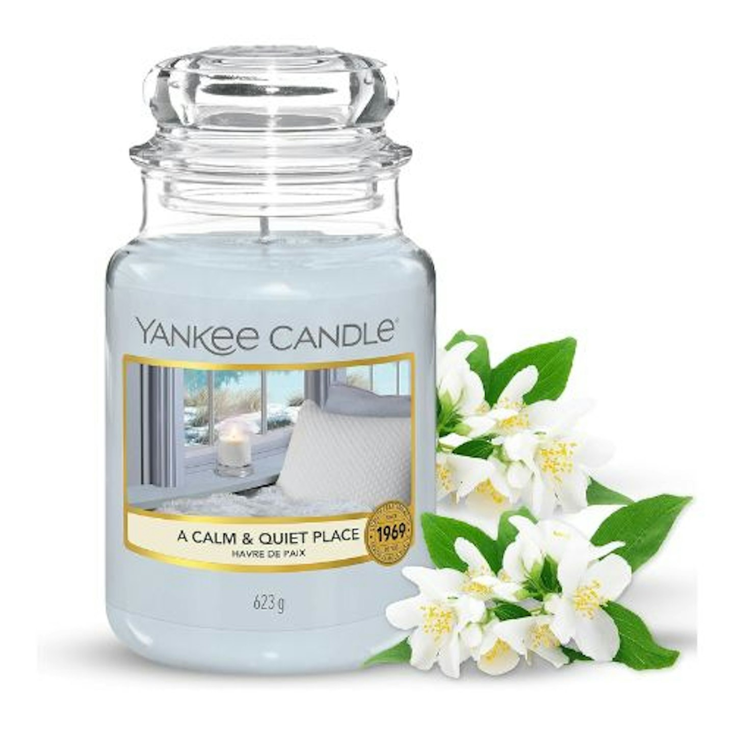 Yankee Candle Scented Candle | A Calm and Quiet Place Large Jar Candle | Long Burning Candles: up to 150 Hours
