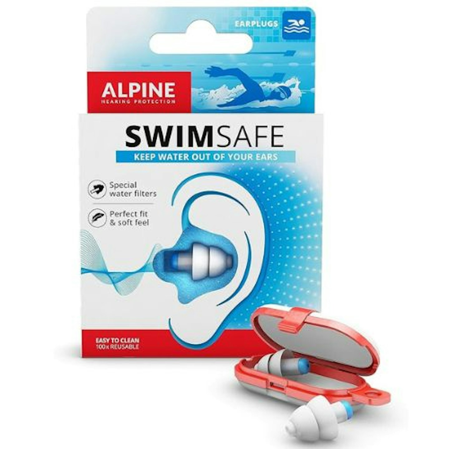 Alpine SwimSafe Adult Ear Plugs