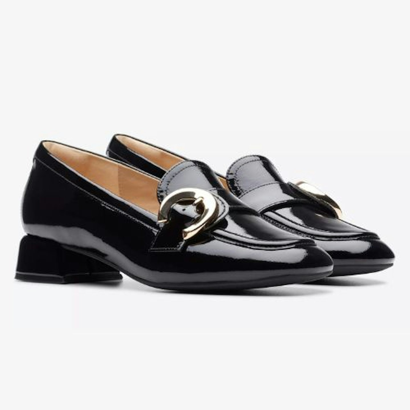 Clarks Daiss 30 Trim Black Patent