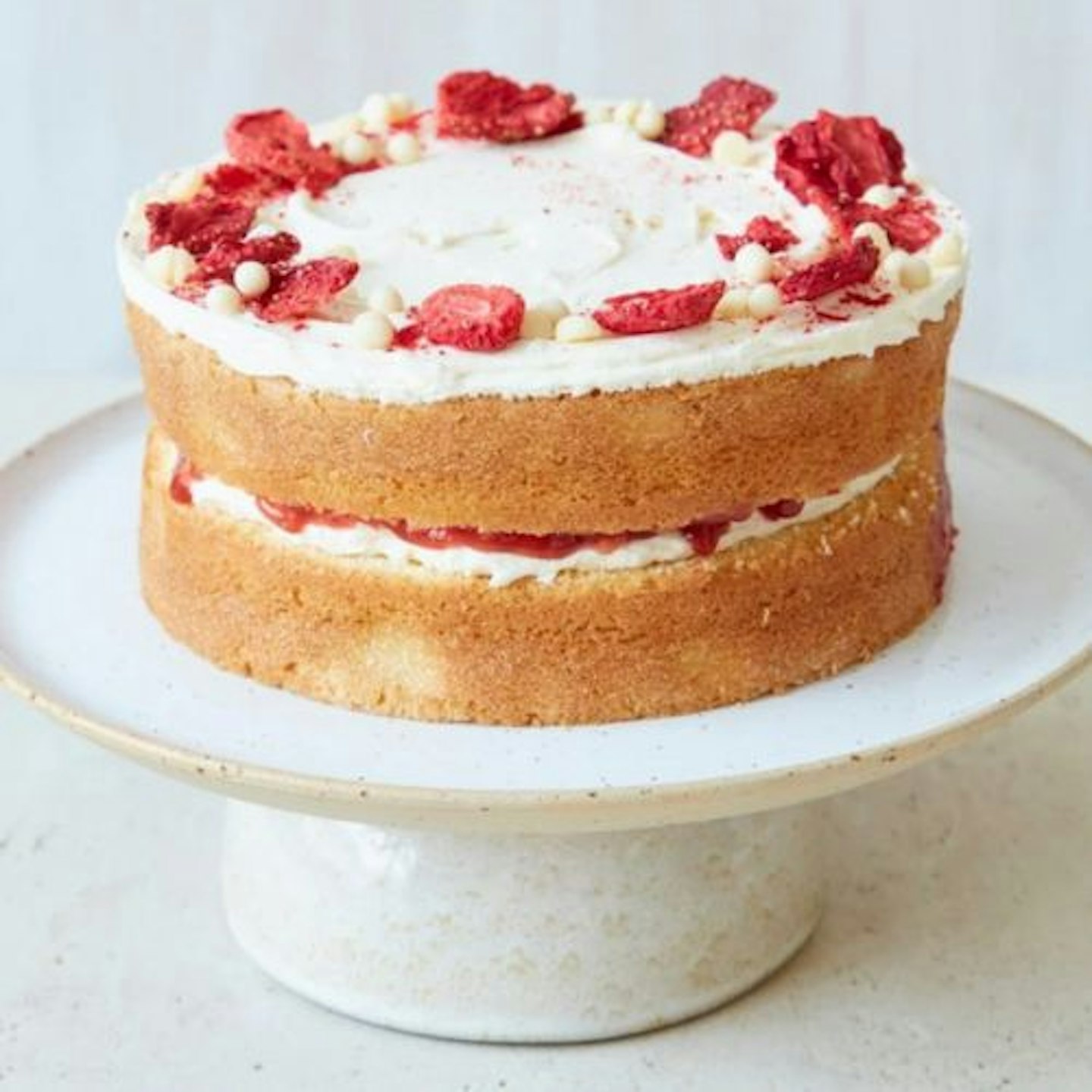 Cutter & Squidge Victoria Strawberry Sponge Cake