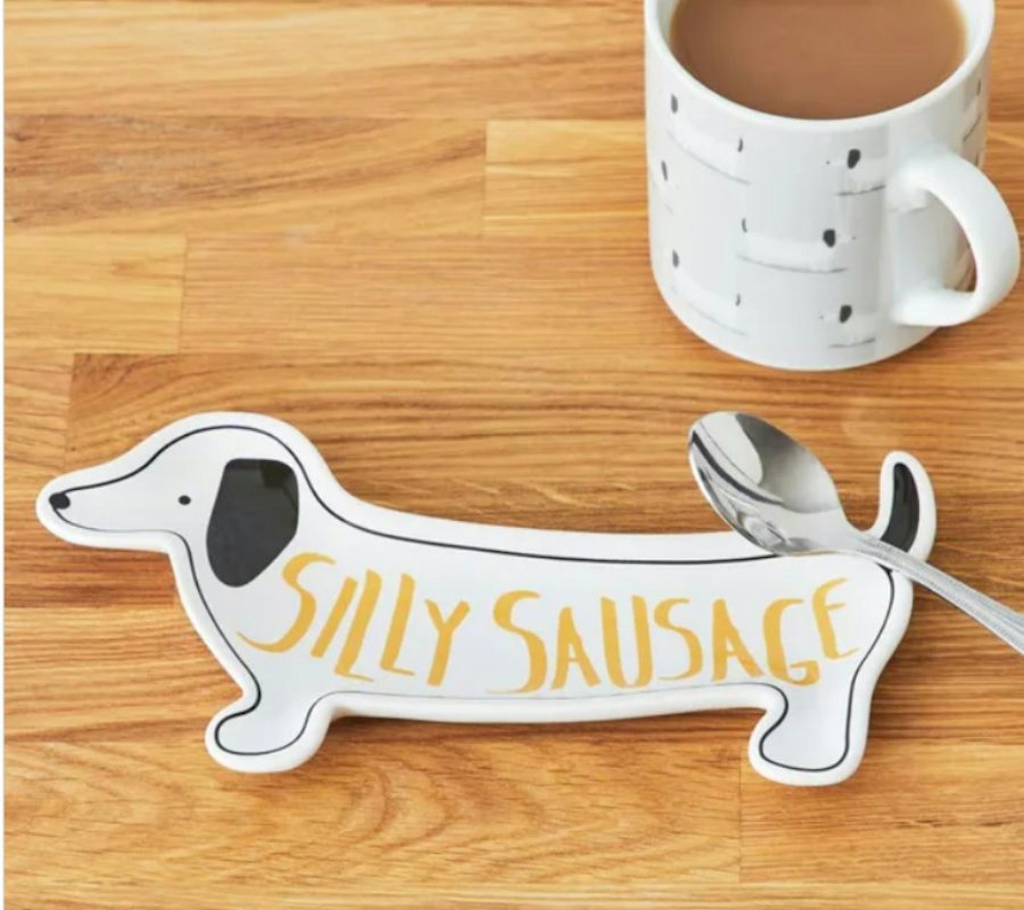 Dunelm Bertie Sausage Dog Spoon Rest