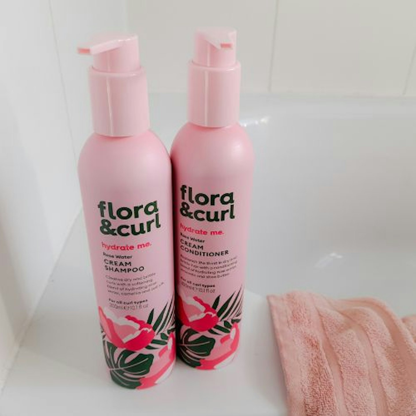 Flora & Curl 'Hydrate Me' Rose Water Cream Shampoo