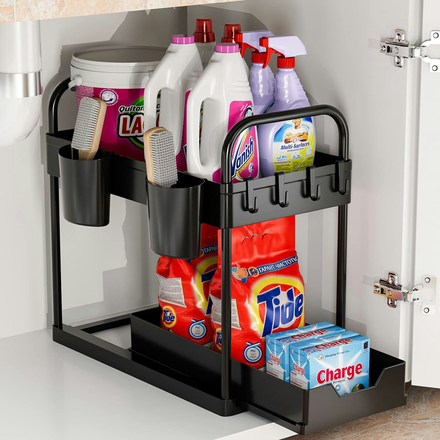 Under sink storage unit