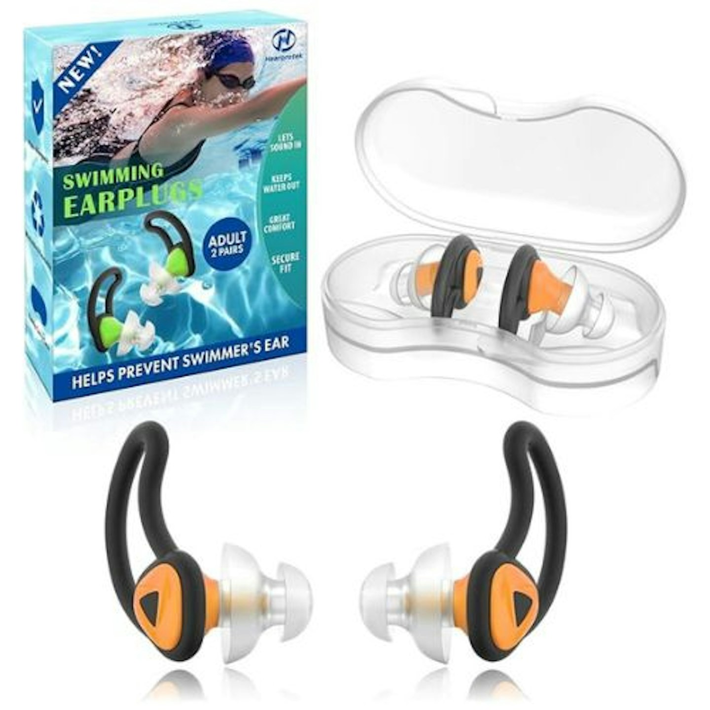 Hearprotek Swimmer Ear Plugs