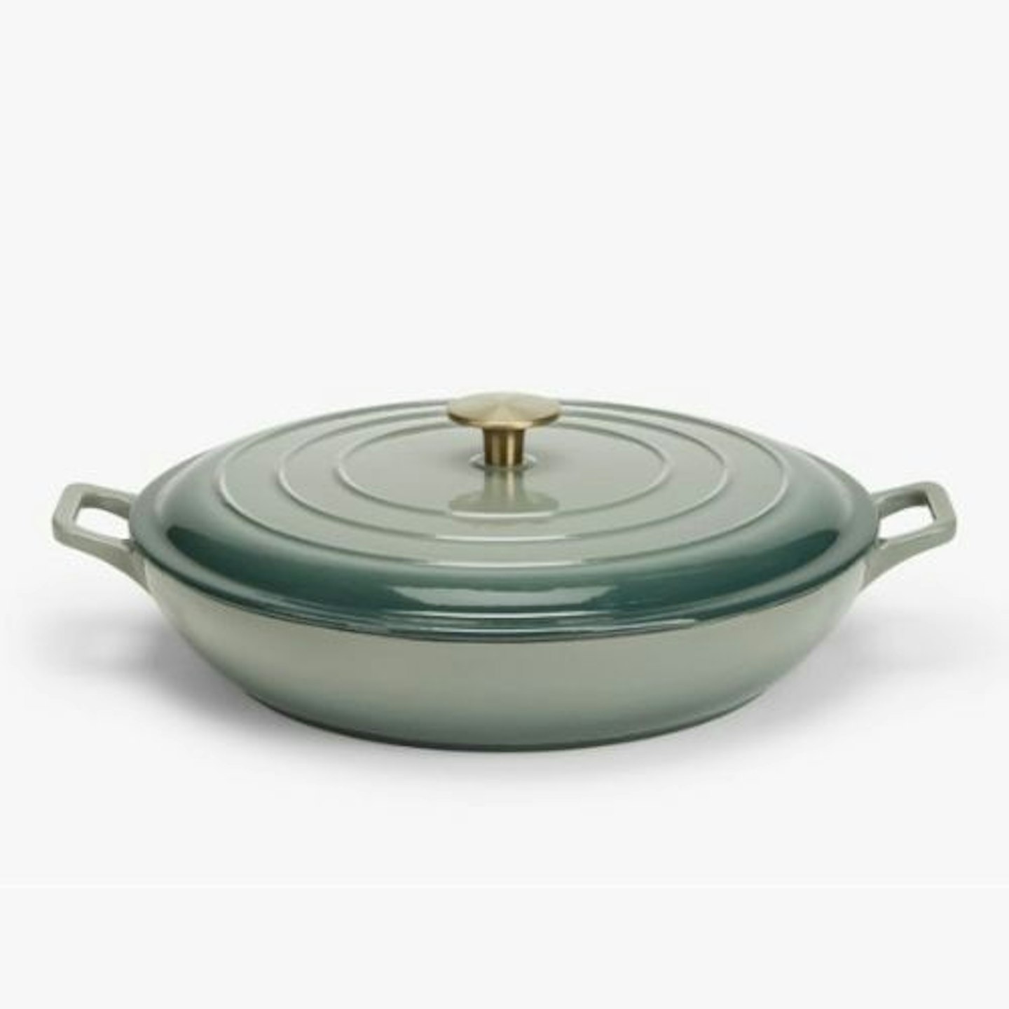 John Lewis Cast Iron Shallow Casserole