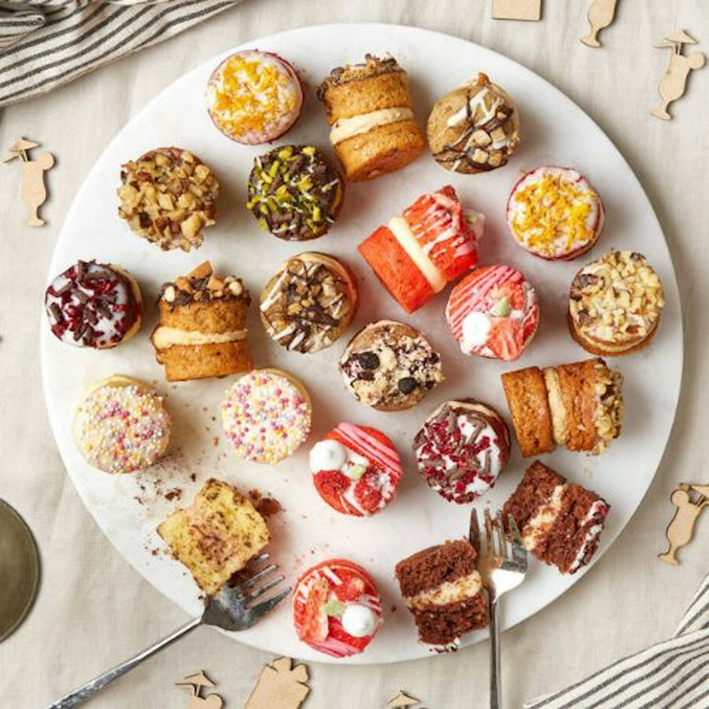 Little Cake Co Perfectly Portioned Miniature Cakes Afternoon Tea Box
