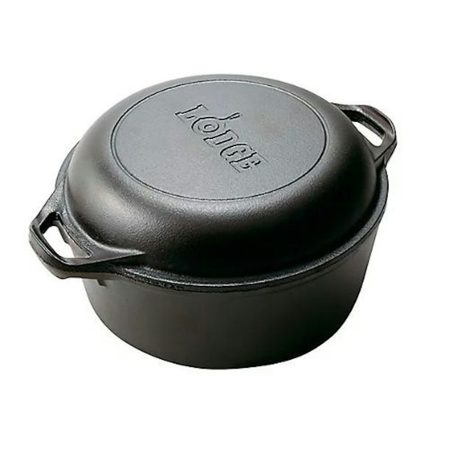 Lodge Cast Iron Double Dutch Oven