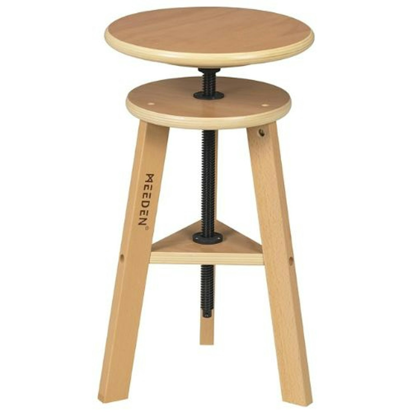 MEEDEN Wooded Drafting Stool