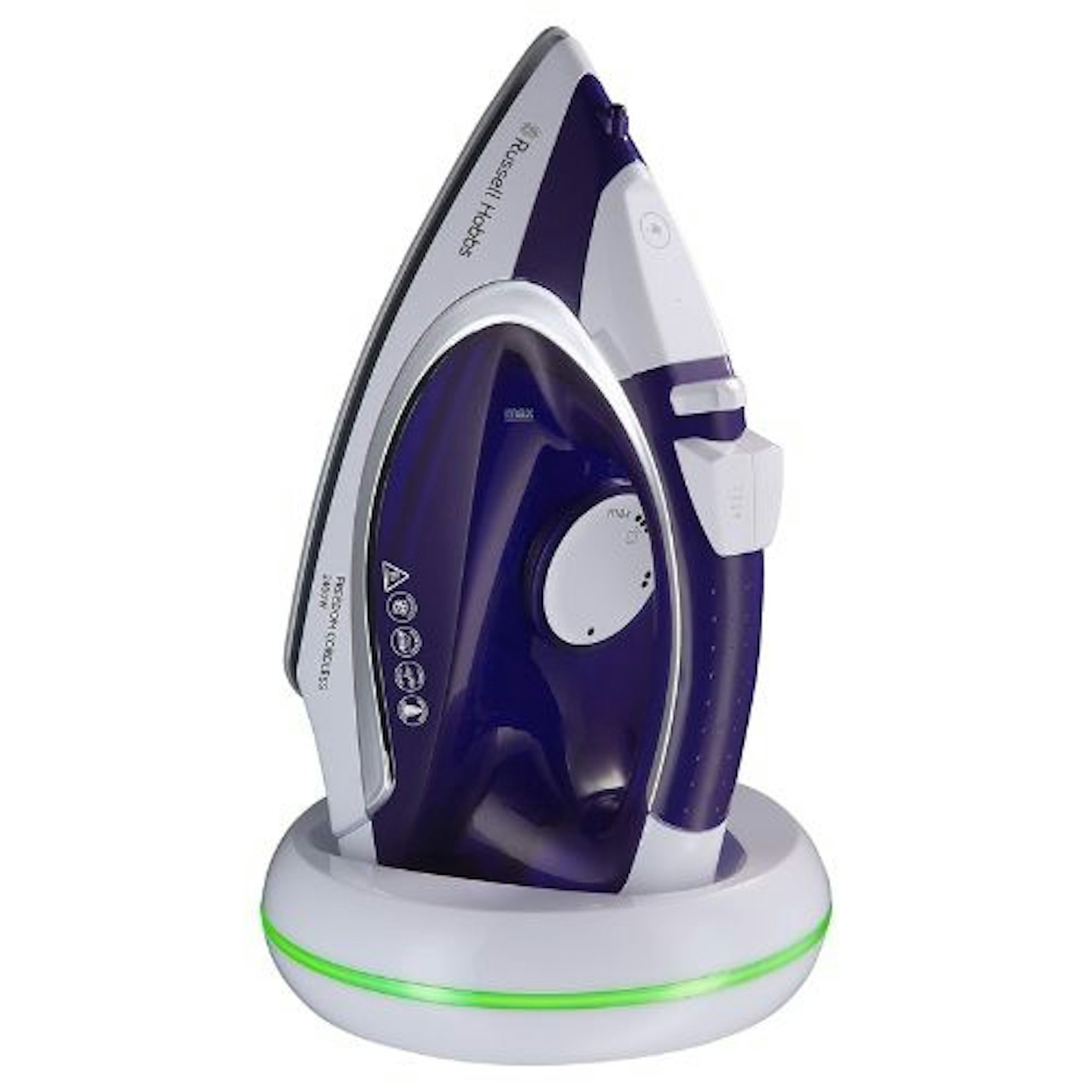  Russell Hobbs Freedom Cordless Steam Iron, Fast 5 seconds re-charge,