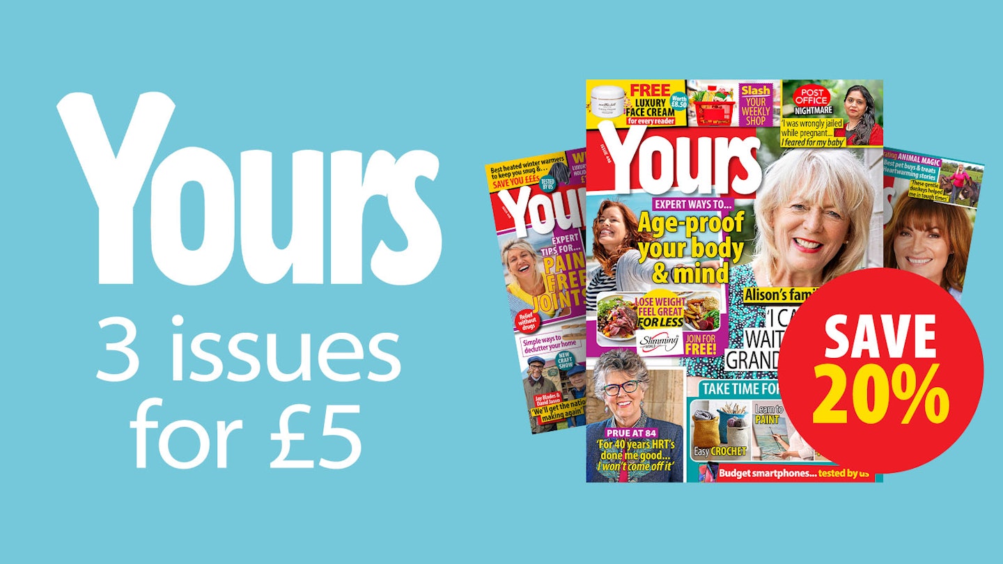 Get 3 issues of Yours for £5
