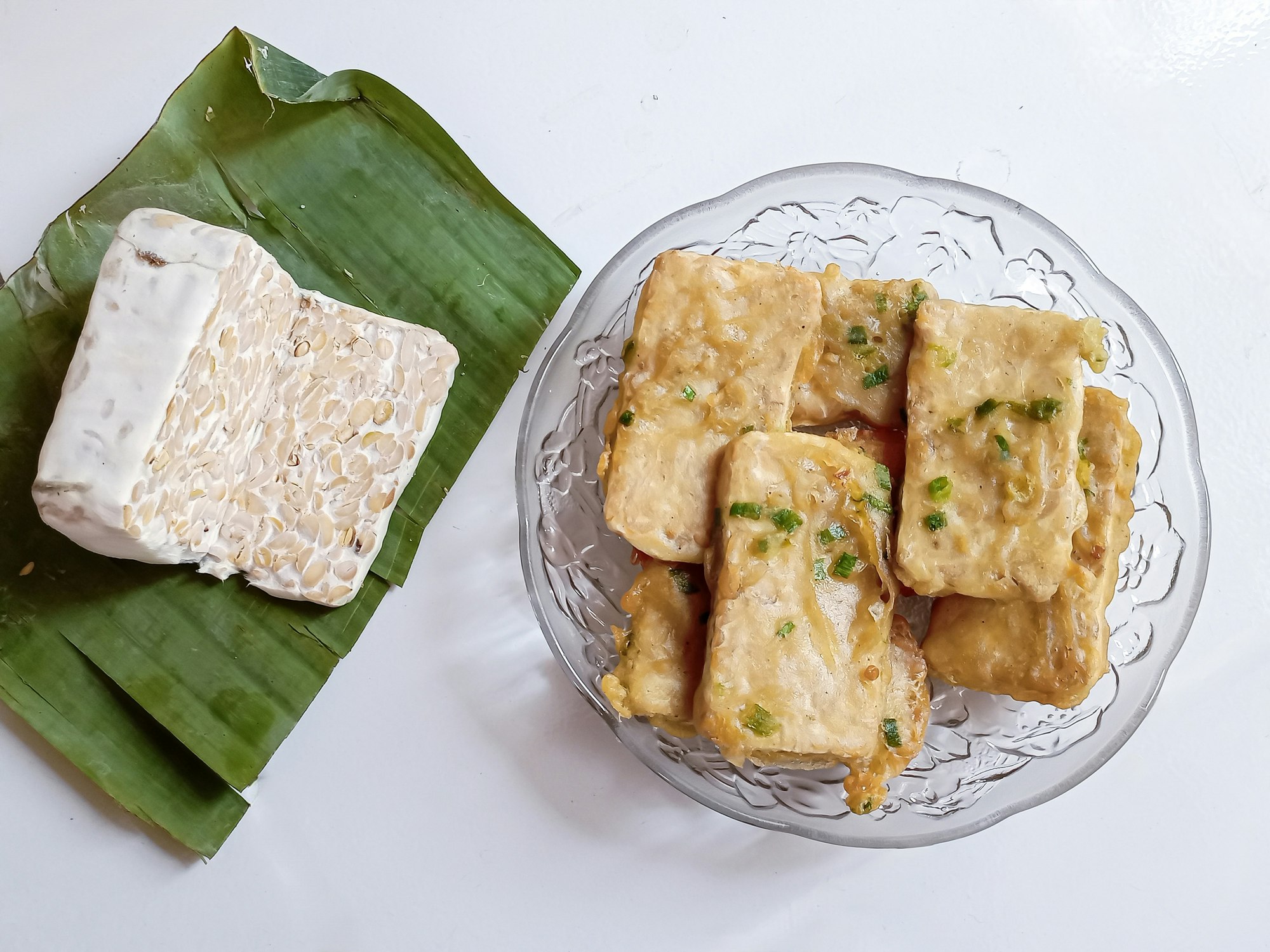 traditional fried tempeh