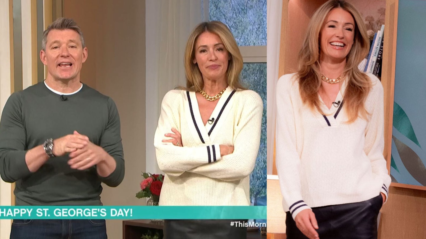 Cat Deeley and Ben on This Morning, 23rd April