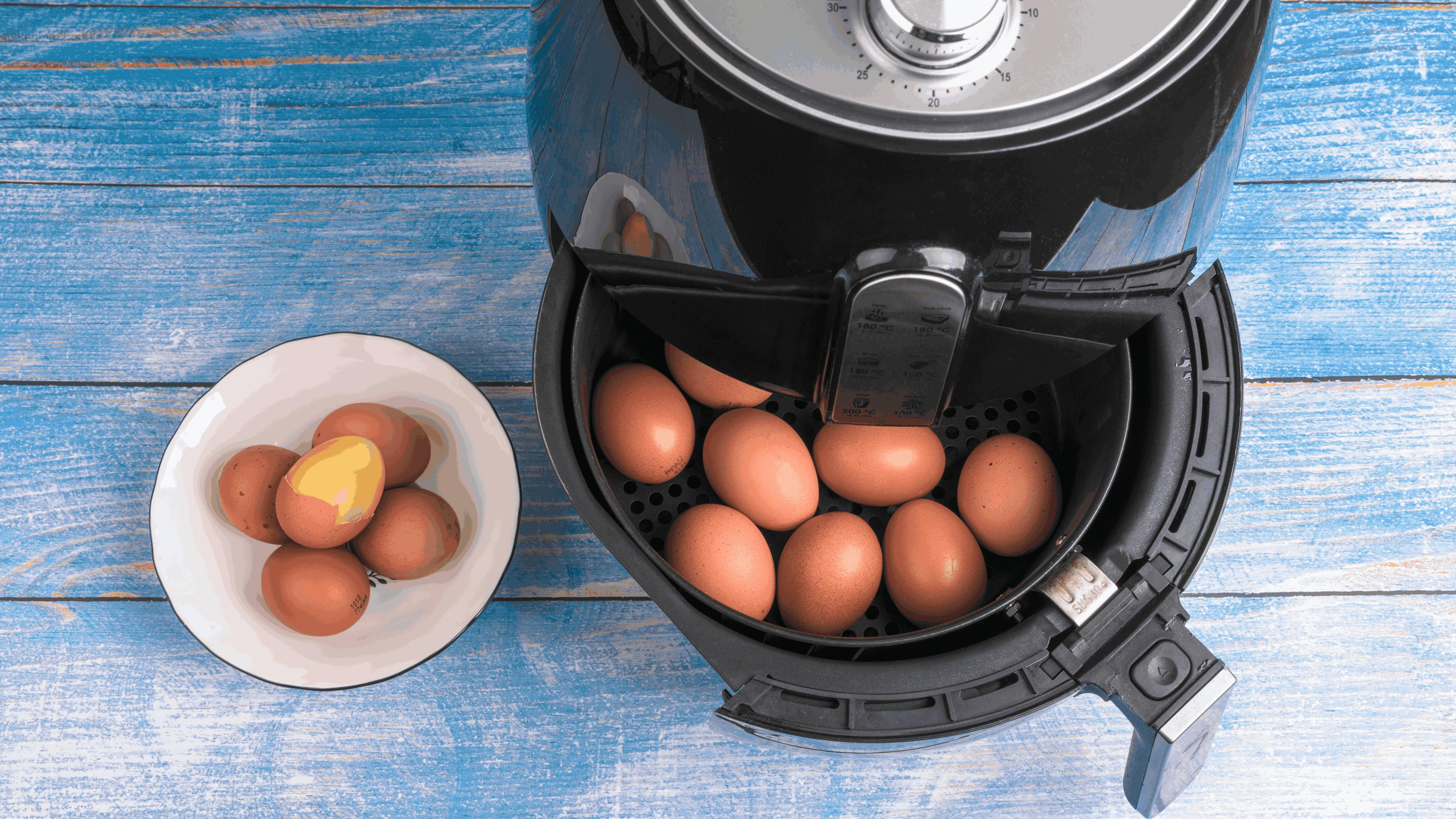 boiled eggs in air fryer