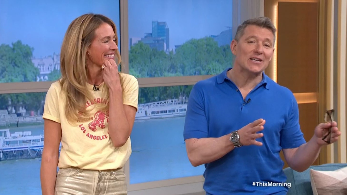 Cat and Ben on This Morning, Monday 15th.