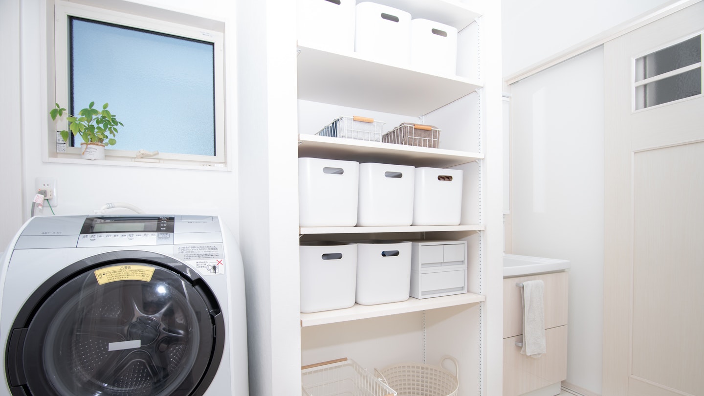 utility room shelving ideas