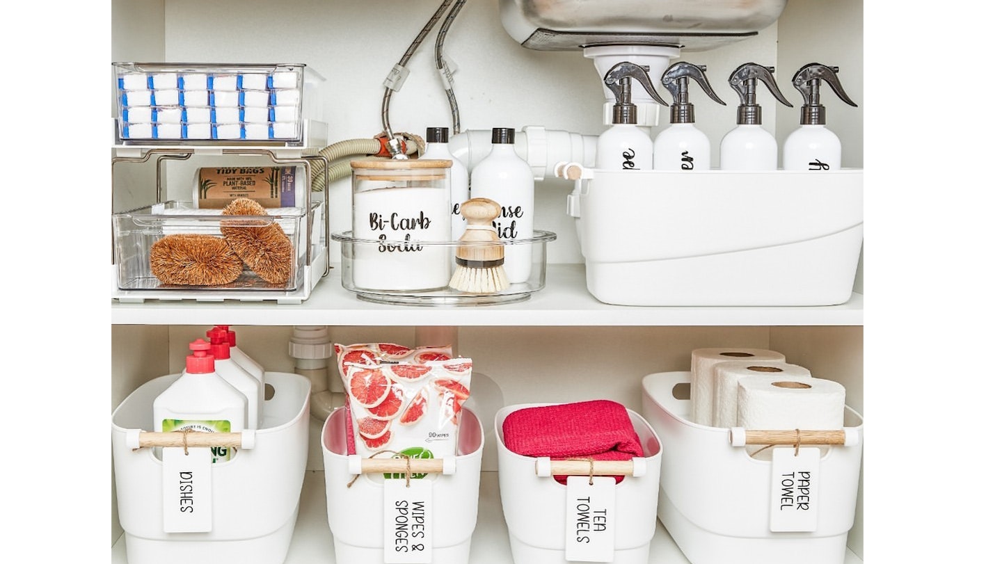 under sink storage ideas