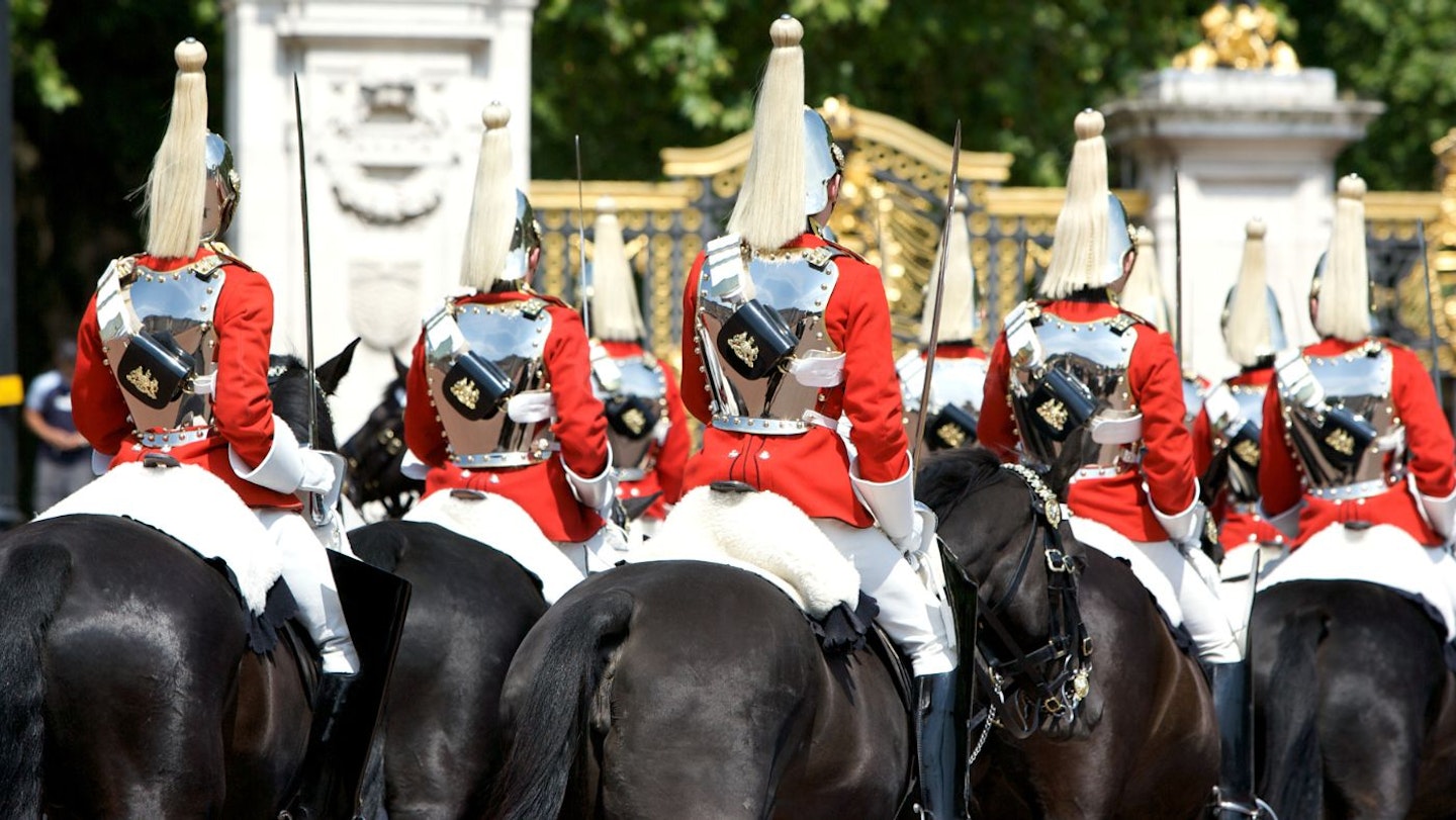 Trooping the Colour horse parade