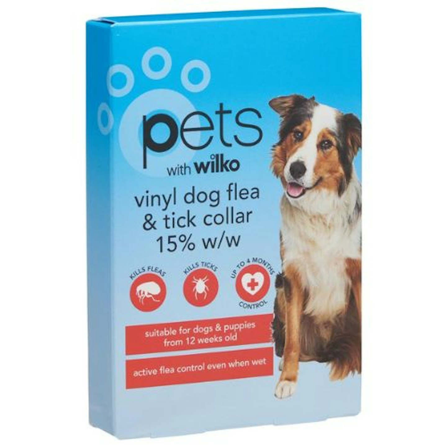 Wilko Vinyl Pet Flea and Tick Collar