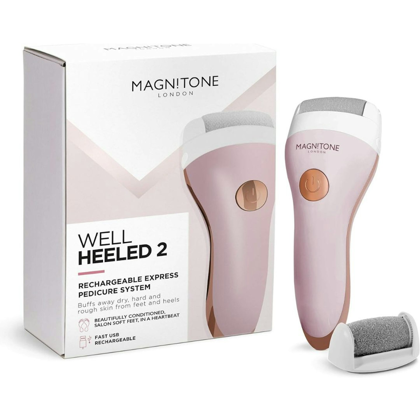 Magnitone Well Heeled 2 Rechargeable Express Pedicure System