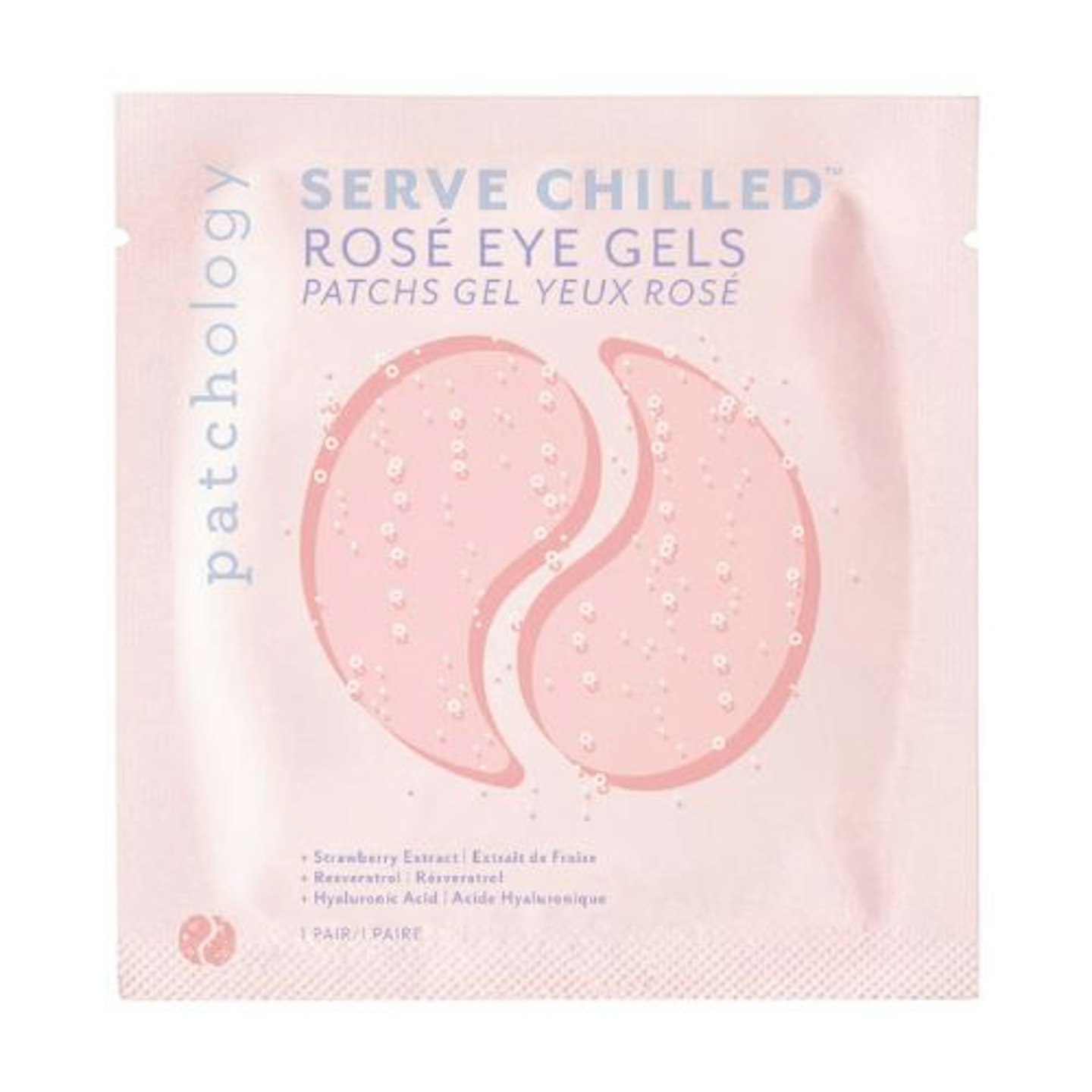 Patchology’s Serve Chilled Rosé Eye Gels