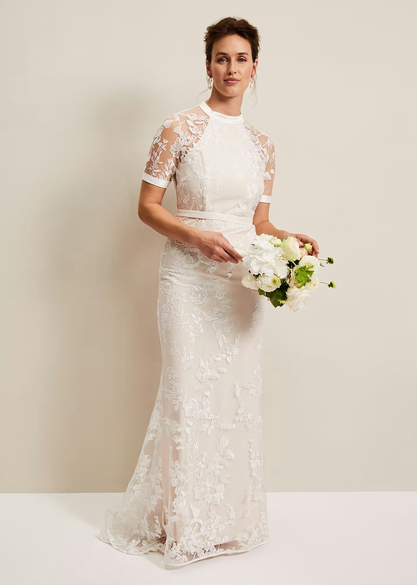 Phase Eight Poppy Embroidered Wedding Dress